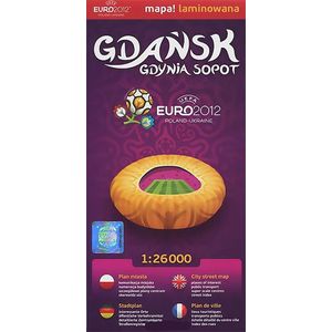 Гданск, Сопот. Карта. Gdansk, Gdynia, Sopot