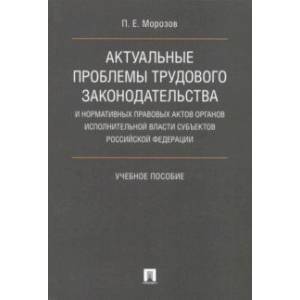 Актуальные проблемы трудового законодательства и нормативных правовых актов органов исполн. власти Актуальные проблемы трудового законодательства и нормативных правовых актов органов исполн. власти