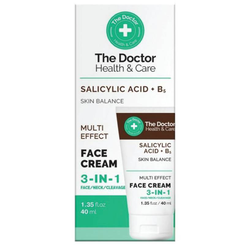 The Doctor H&C 3 в 1 Salicylic Acid + B5  Крем для лица, 40 мл