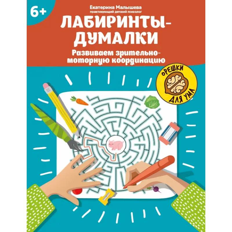 Лабиринты-думалки. Развиваем зрительно-моторную координацию