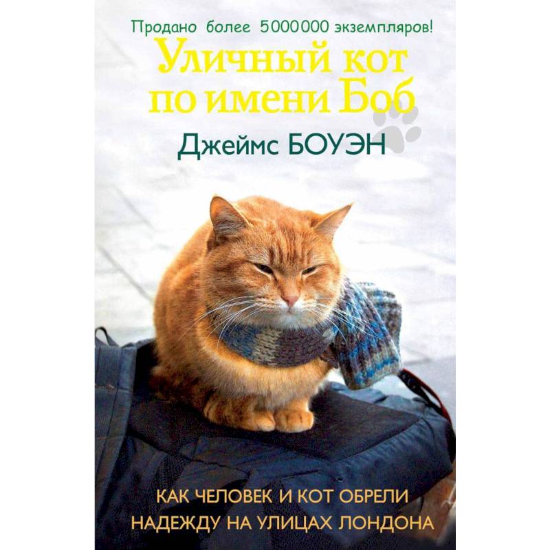 Уличный кот по имени Боб. Как человек и кот обрели надежду на улицах Лондона