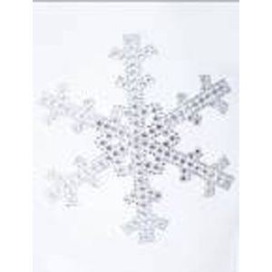 Наклейки со стразами для интерьера 'Снежинка' CHDX-1006)