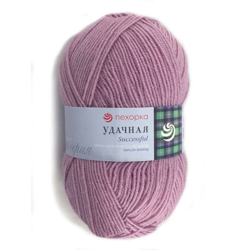 Удачная. Цвет 389-Св.фиалка. 5x100 г