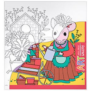 Основа для творчества. Мышка в саду