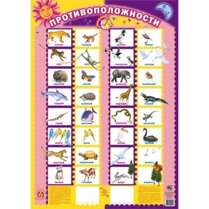 Противоположности. Плакат