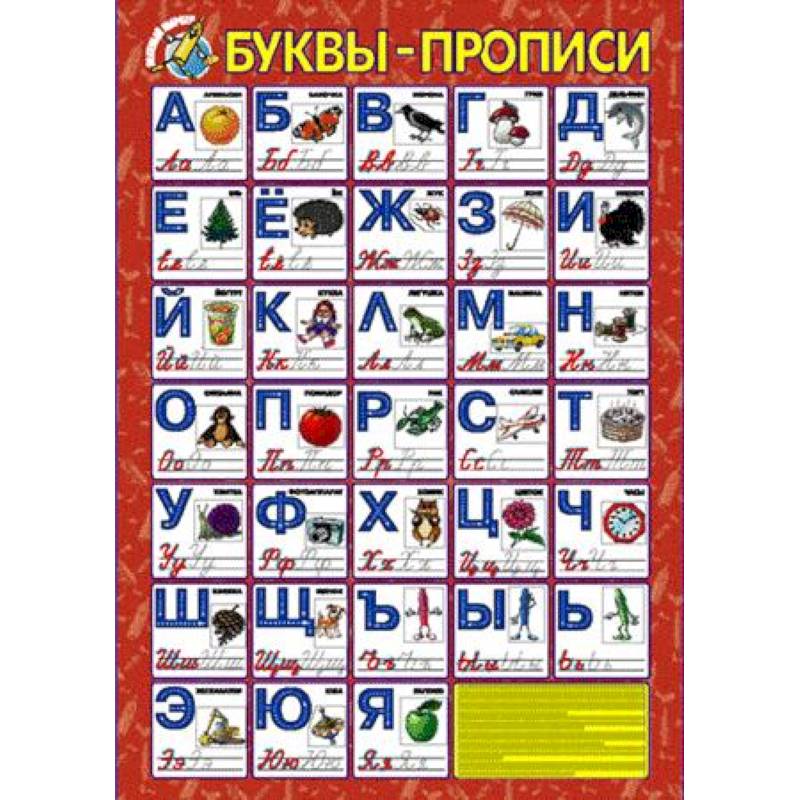 Буквы-прописи