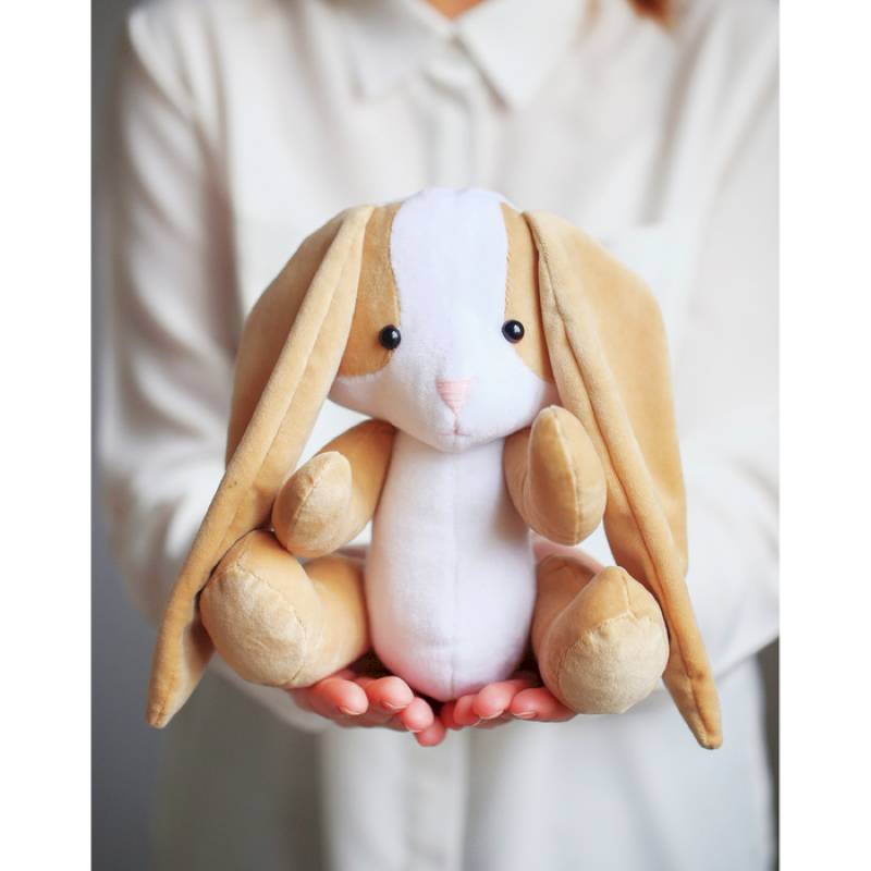 Мягкая игрушка «Плюшевый зайка Боня», набор для шитья, 18,5 x 22,8 x 2,5 см