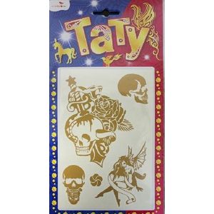 Тату Золотые для мальчиков. Вид 3. BGA-1001С