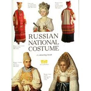 Russian National Costume. A colouring book