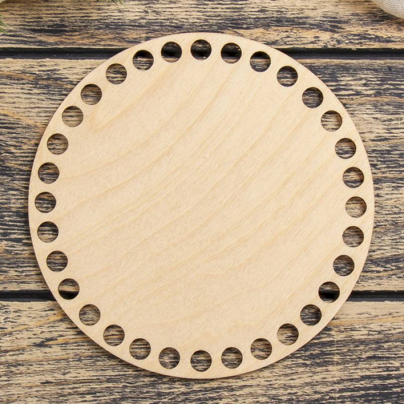 Заготовка для вязания 'Круг' 15 см фанера