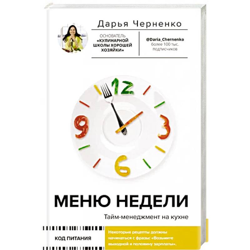 Меню недели. Тайм-менеджмент на кухне Меню недели. Тайм-менеджмент на кухне
