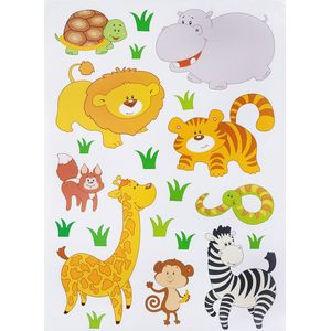 Наклейки для интерьера 'Дикие животные'