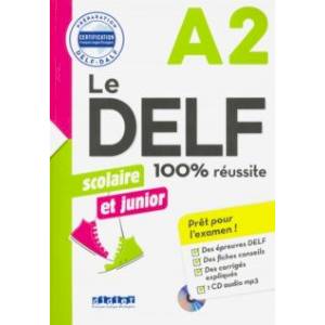 Nouveau DELF scolaire et junior A2 + CD