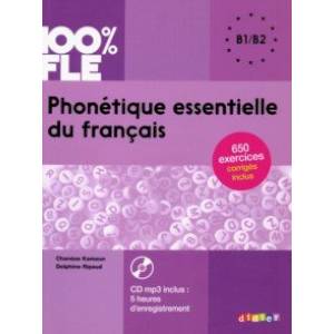 Phonetique essentielle du francais B1-B2 + CD MP3