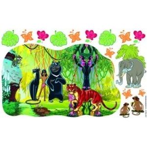 Наклейка для стен двойная 'Союзмультфильм. Маугли'