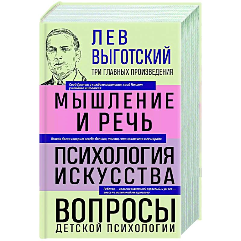 Лев Выготский. Мышление и речь. Психология искусства. Вопросы детской психологии Лев Выготский. Мышление и речь. Психология искусства. Вопросы детской психологии