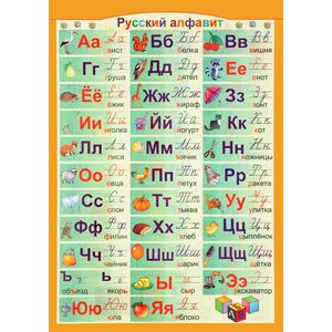 Русский и английский алфавит