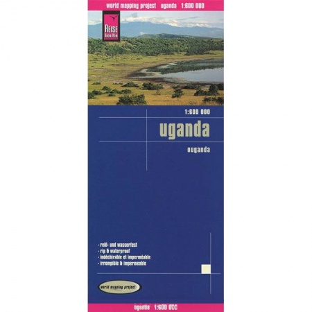 Книги, книга Уганда. Карта. Uganda (1:600.000) купить по скидке