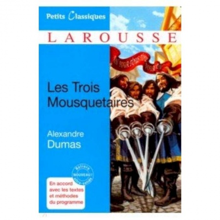 Домашнее чтение на французском языке, книга Trois Mousquetaires купить по скидке