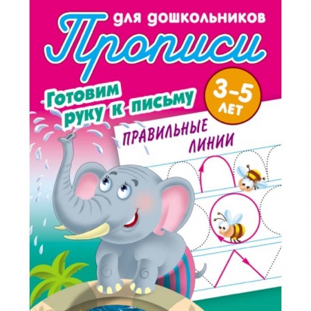 Общая подготовка к школе, книга Правильные линии купить по скидке