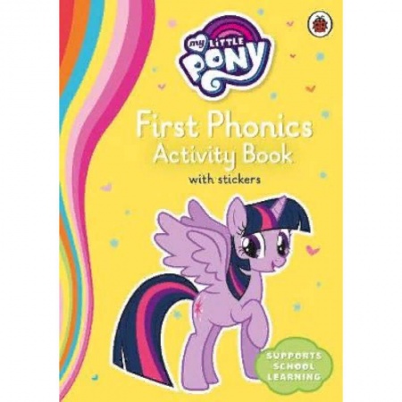 Чтение на английском языке, книга My Little Pony First Phonics Activity Book купить по скидке