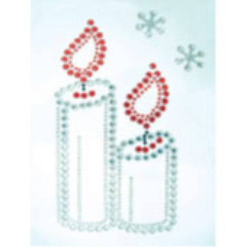 Стрекоза.Игр.Накл.со стразами для интерьера.Свечи большие(CHDX-1001)