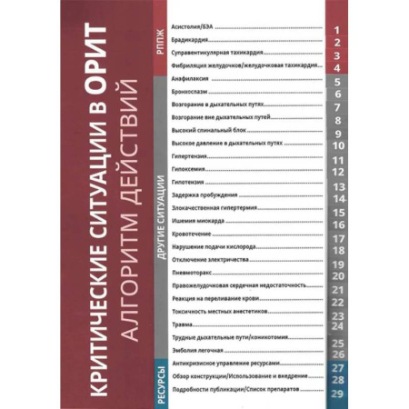 Здравоохранение, книга Критические ситуации в ОРИТ: алгоритм действий (Синопсис экстренной медицины) купить по скидке