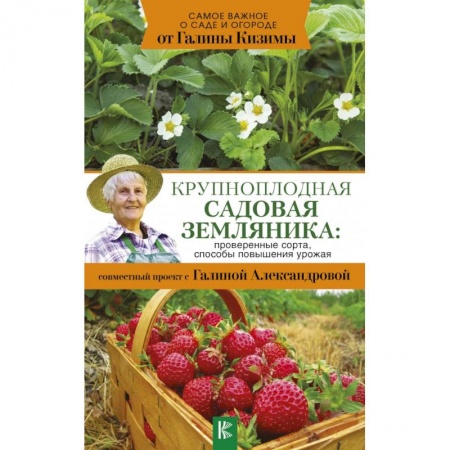 Сад, огород, цветы, дизайн участка, книга Крупноплодная садовая земляника: проверенные сорта, способы повышения урожая купить по скидке