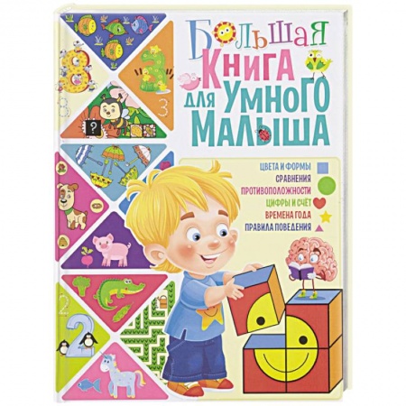 Развитие общих способностей, книга Большая книга для умного малыша купить по скидке