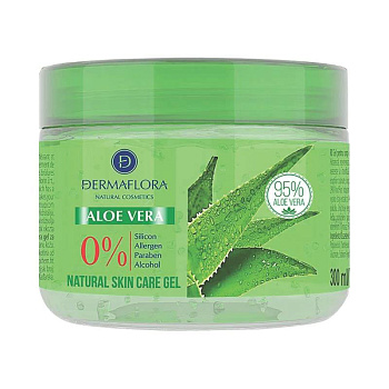 Dermaflora Гель для ухода за кожей с алоэ вера, 300 мл