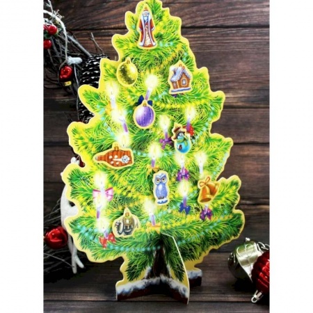 Поделки, мастерилки, книга Ёлка. Собери и наряди купить по скидке