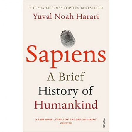 Чтение на английском языке, книга Sapiens: A Brief History of Humankind купить по скидке
