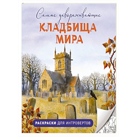 Рисование, живопись, книга Самые завораживающие кладбища мира. Раскраски для интровертов купить по скидке