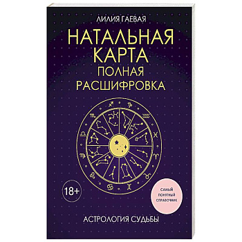 Натальная карта. Полная расшифровка. Астрология судьбы