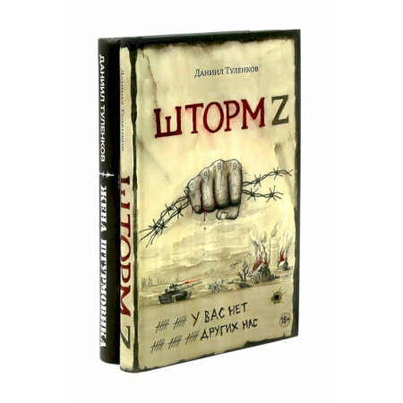 Русская современная проза, книга Шторм Z + Жена штурмовика (комплект из 2-х книг) купить по скидке