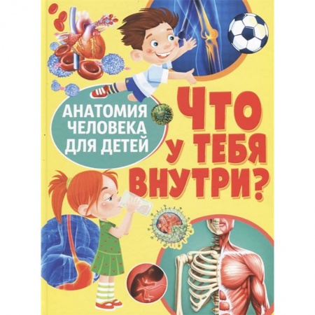 Все обо всем. Универсальные энциклопедии, книга Что у тебя внутри? Анатомия человека для детей купить по скидке