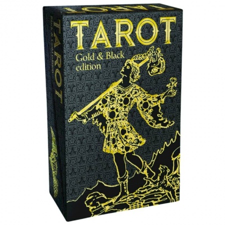 Гадание по картам Таро, книга Таро Золото на Черном купить по скидке