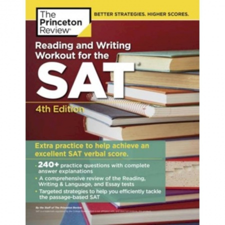Английский язык, книга Reading and Writing Workout for the SAT купить по скидке
