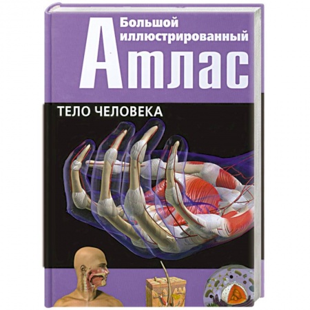 Книги, книга Большой иллюстрированный атлас. Тело человека купить по скидке