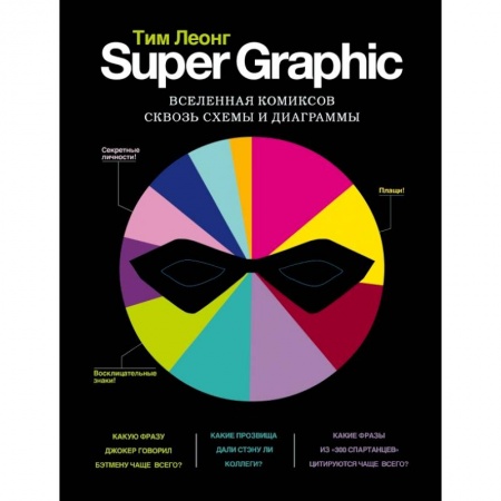 Живопись, книга Super Graphic. Вселенная комиксов сквозь схемы и диаграммы купить по скидке