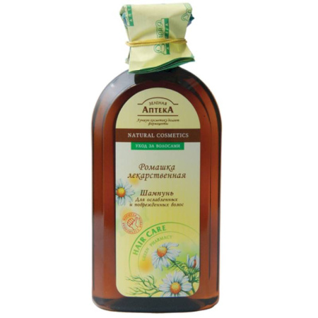 Шампунь для ослабленных и повреждённых волос с ромашкой лекарственной. 350 мл