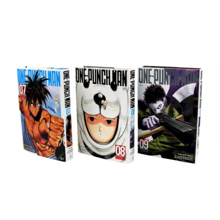 Комиксы. Манга. Фэнтези, книга One-Punch Man 7-9: манга (комплект из 3-х книг) купить по скидке