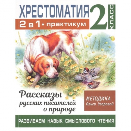 Отечественная литература для детей, книга Хрестоматия. Практикум. Развиваем навык смыслового чтения. Рассказы русских писателей о природе. 2 класс купить по скидке