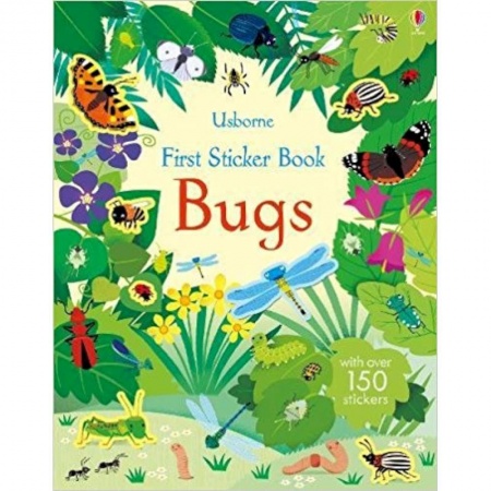 Чтение на английском языке, книга First Sticker Book. Bugs купить по скидке
